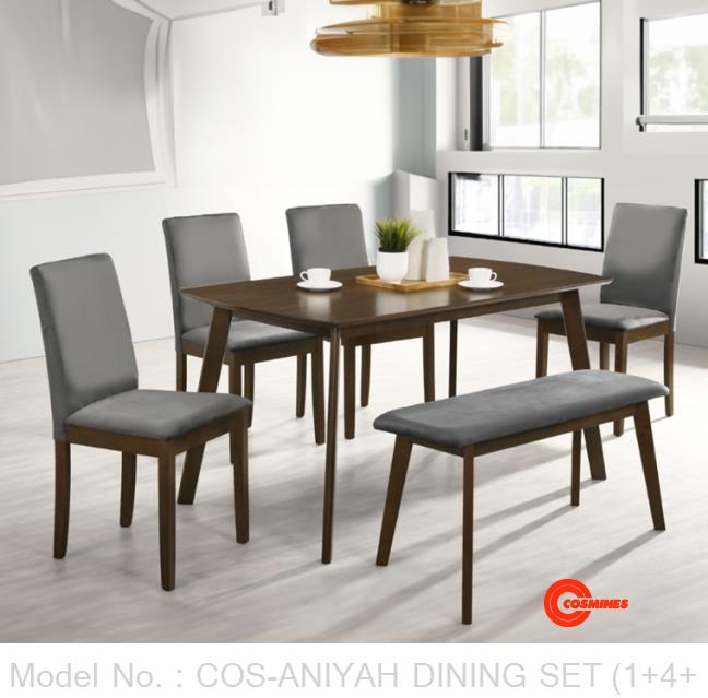 COS-ANIYAH DINING SET (1+4+1)